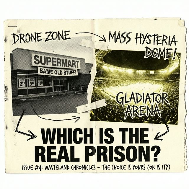 Comparison of Tesco supermarket and football stadium